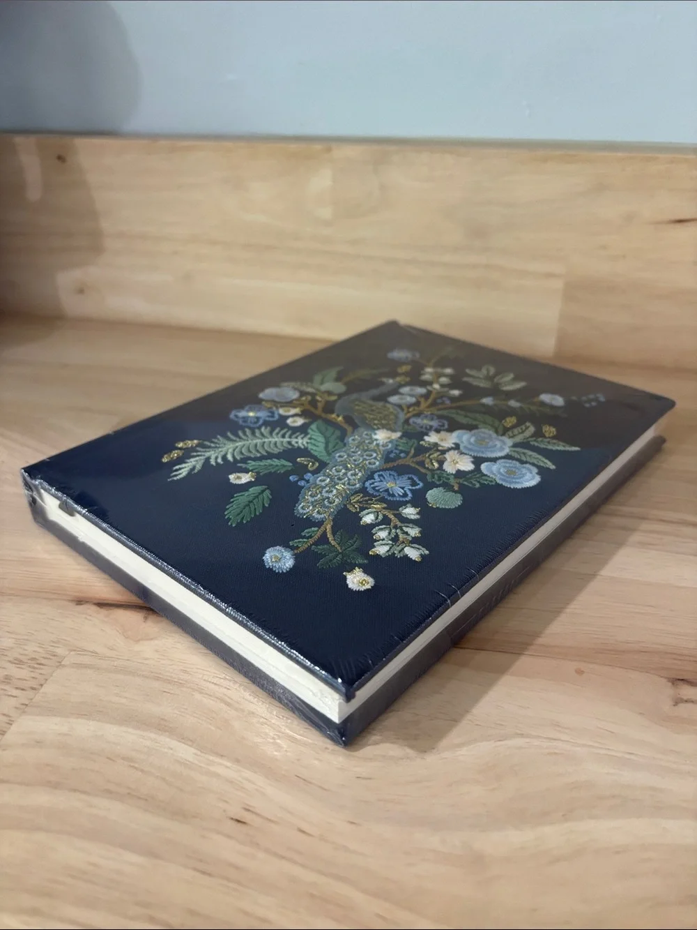 Rifle Paper Co. Embroidered Peacock Journal